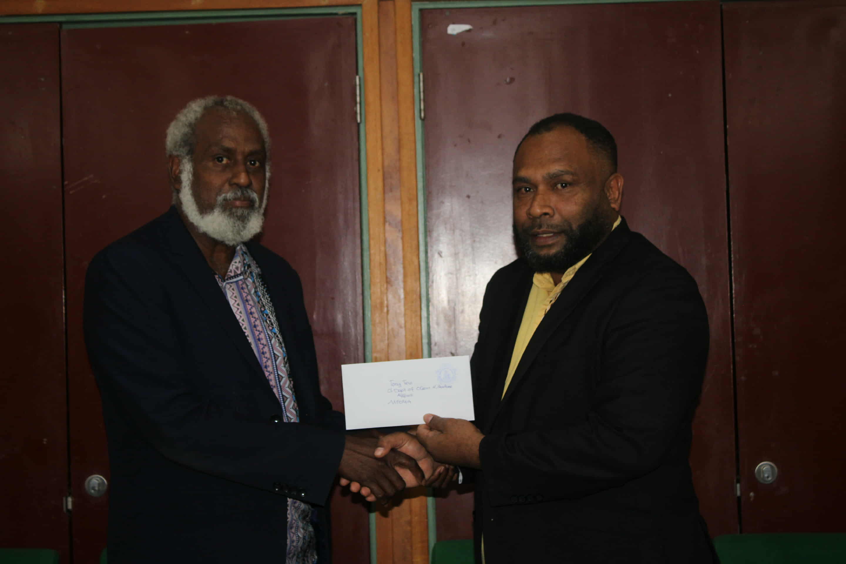 Tony Tevi Appointed Acting Director of the Department of Oceans and Maritime Affairs